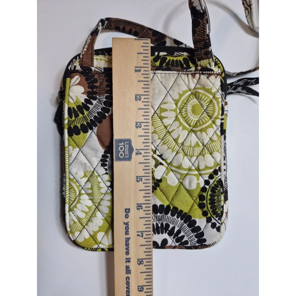 Vera Bradley's Crossbody Purse Mini Hipster‎ Quilted Y2k Baroque Retired Print